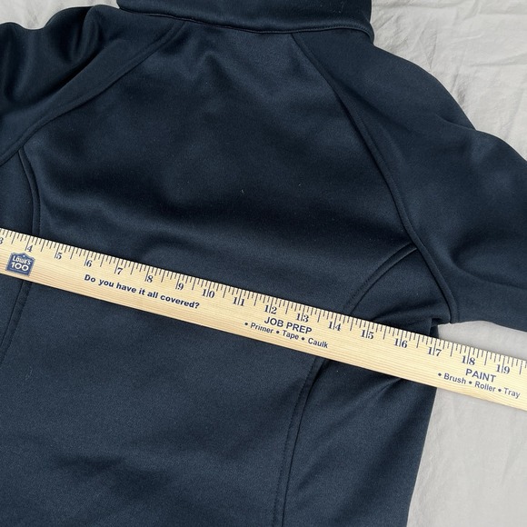 NORTH FACE Full Zip Jacket‎ Womens Medium Blue Full Zip Outdoors Embroidered TNF - Picture 6 of 8